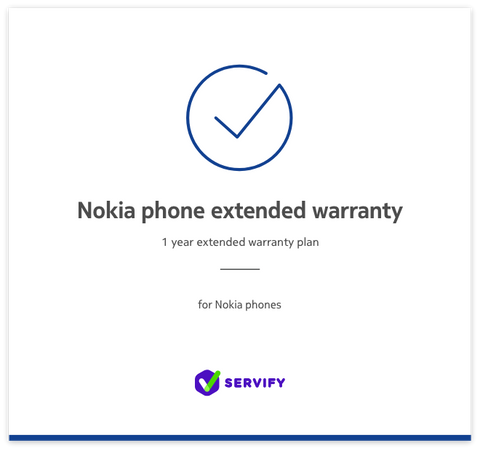 Nokia phone extended warranty